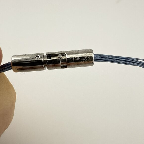 Honora Pearl Necklace Illusion Wire Blue Multi Color Gray Multi Strand Box - Picture 10 of 15